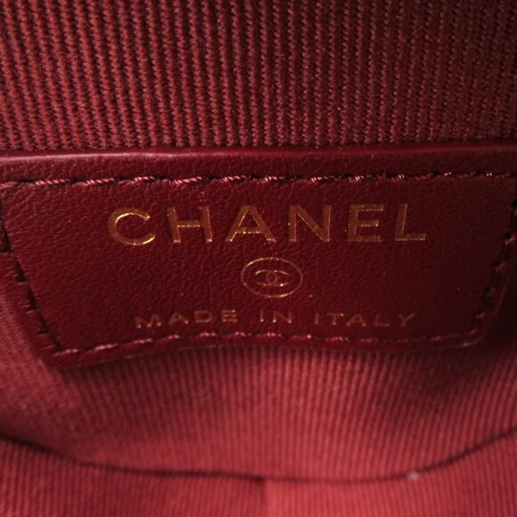 CHANEL Matelasse Heart ChainCoin purse Lambskin Black - Picture 7 of 11